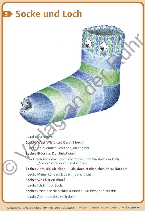 Image du produit Vorlesen üben mit Dialog-Geschichten Klasse 3/4. Textkarten (Allemand, Katja Lenk, 2015)