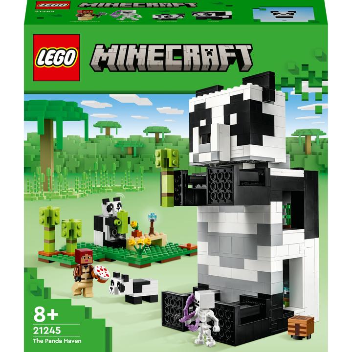 Produktbild LEGO Das Pandahaus (21245, LEGO Minecraft)