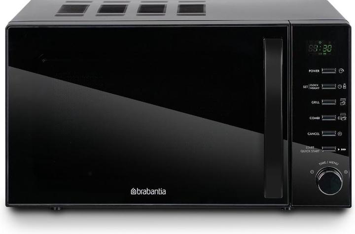 Image du produit Brabantia BBEK1145DG Magnetron met Grillfunctie - Vrijstaand - 13 automatische kookprogrammas