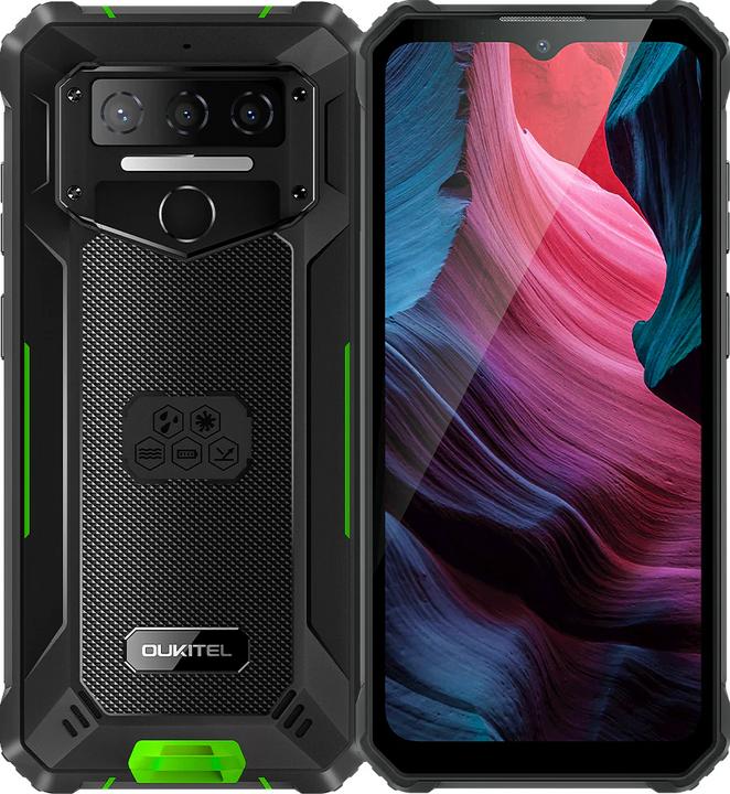 Oukitel WP23 Pro (128 GB, Verde Navy, 6.52", Doppia SIM, 13 Mpx, 4G)