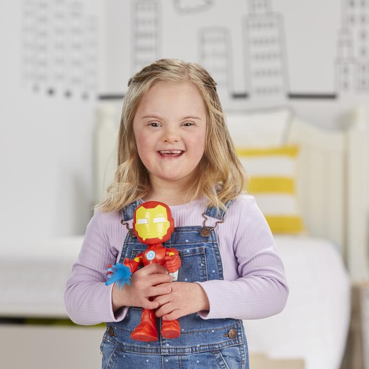Immagine prodotto Hasbro Figura d'azione di Iron Man in formato super, giocattolo da supereroe per Ki