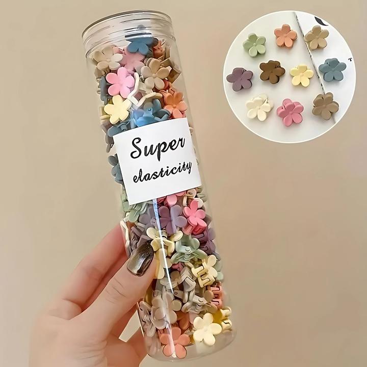 Image du produit Milkii Haarklammer (50 Stk.), Blumen (50 pcs)