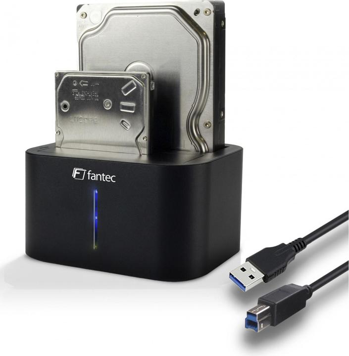Produktbild Fantec DS-X2U3-Alu (2.5", 3.5")