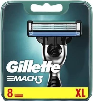Gillette Mach3 Rasierklinge für Männer mit Präzisionsschnittstahl
