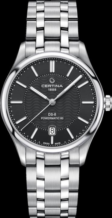 Actual product image Certina DS-8 Powermatic 80 (Analogue wristwatch, Swiss made, 39 mm)