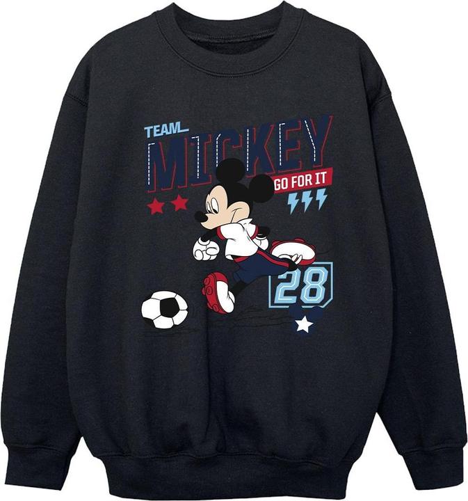 Disney Mickey Mouse Team Mickey Football Sweatshirt Mädchen