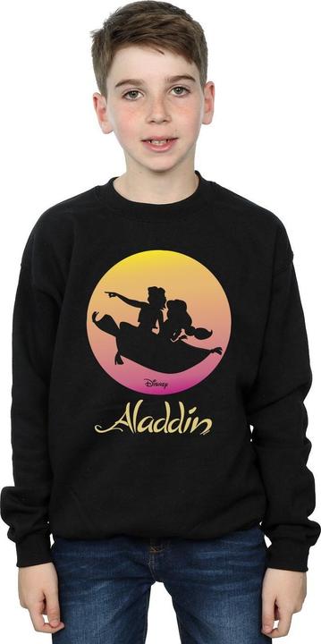 Immagine prodotto Disney Aladdin Flying Sunset Felpa Ragazzi (140, 146)