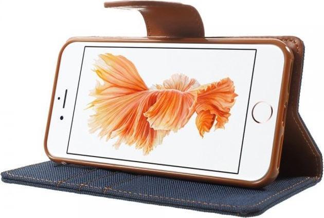 Actual product image Goospery Canvas Diary Series (Apple iPhone SE (3rd Gen), Apple iPhone 8, Apple iPhone 7, Apple iPhone SE (2nd Gen))