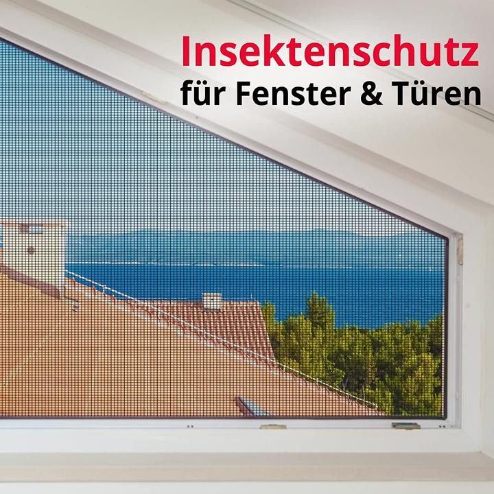 Actual product image Casa Pura Fly screen fibreglass with plastic coating 1.2x15 m