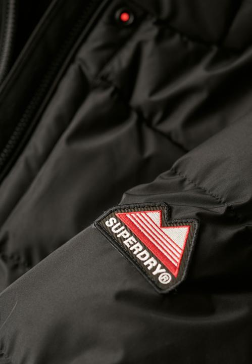 Actual product image Superdry HOODED SPORTS PUFFER MID JKT Dames Jas - Maat S (10)