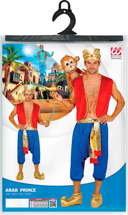 Produktbild Widmann Kostüm Aladdin Weste, Hose (XL)