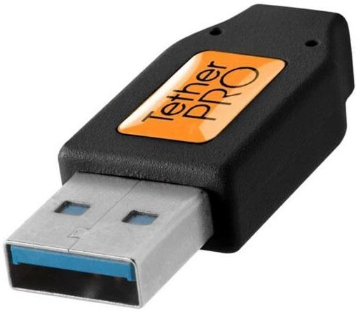 Image du produit Tether Tools TetherPro, USB-C 3.1 Kabel USB-C / 3.0 A, 4.6 m, Schwarz (4.60 m, USB 3.2 Gen 1)
