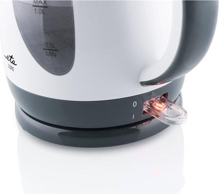 Image du produit ETA Kettle | 560490000 SOFIE | Electric | 2200 W | 1 L | Plastic | 360° rotational base | White (1 l)