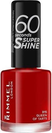 Rimmel London 60 Seconds Super Shine (315 Queen Of Tarts, Colour paint)