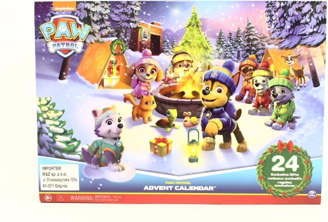 Actual product image Paw Patrol Advent calendar