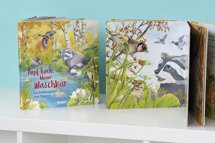 Produktbild Kopf hoch, kleiner Waschbär – ein Bilderbuch für Kinder ab 2 Jahren (Deutsch, Lea Kässmann, 2021)