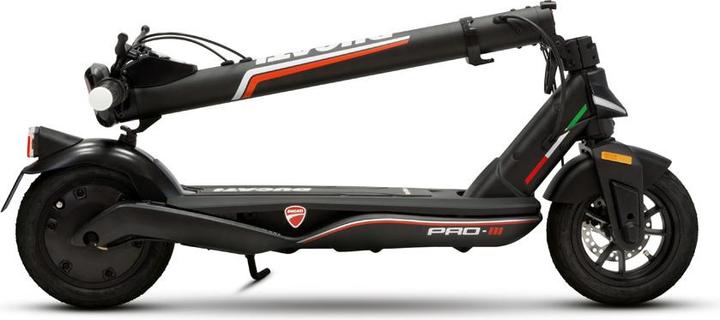 Actual product image Ducati branded Electric Scooter PRO-III With Turn Signals,, 10 ", /h, Black (25 km/h, 50 km, 350 W)