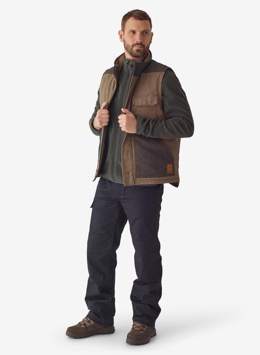 Produktbild Solognac Weste 500 wattiert strapazierfähig braun (3XL)
