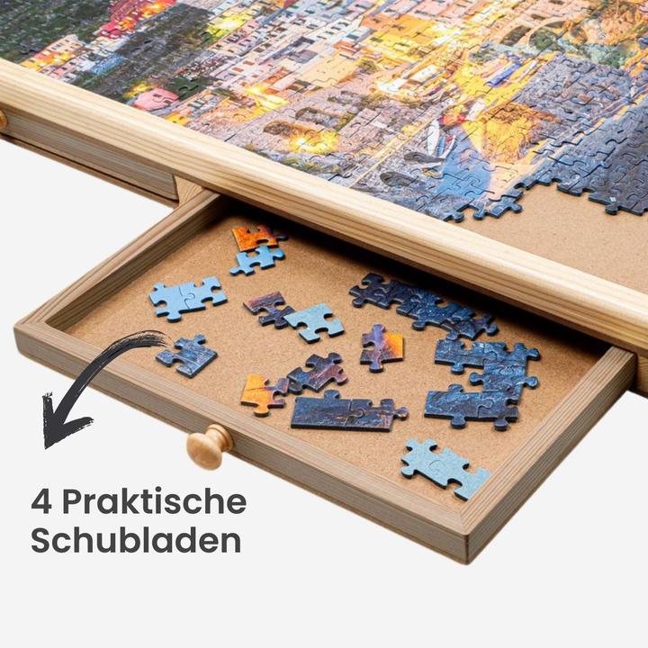 Immagine prodotto Hermex Tavola di puzzle con estrazioni Tavola di puzzle Base di puzzle (500 pezzi)