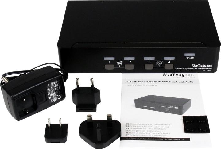 Produktbild StarTech 4 Port Displayport Kvm Switch