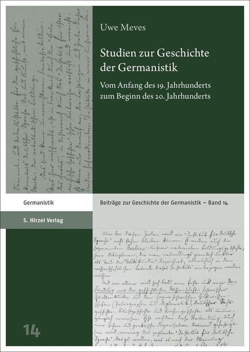 Image du produit Studien zur Geschichte der Germanistik (Allemand, Uwe Meves, 2024)