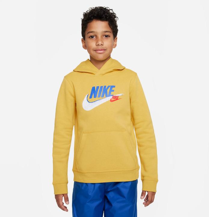 Produktbild Nike B Nsw Si Flc Po Hoodie Bb,Vivi Vivid Sulfur S (S)