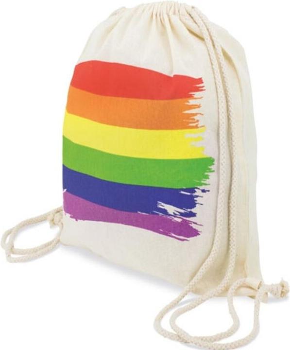 Lgbt-Flaggen-Rucksack Aus Baumwolle