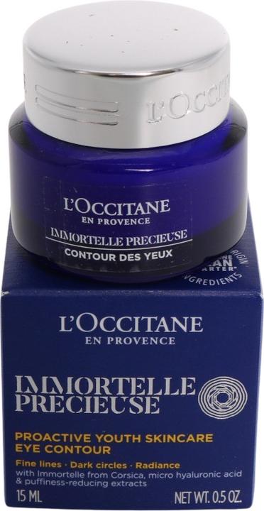 Produktbild L'Occitane Immortelle Précieuse Augenbalsam (Fluid, 15 ml, Tag + Nacht)