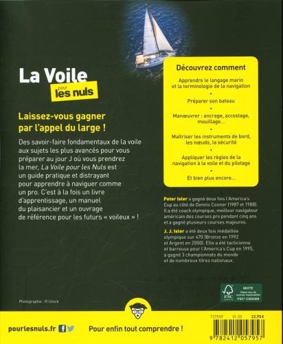 Actual product image La voile pour les nuls (French, Isler Peter, Isler J.J., 2020)