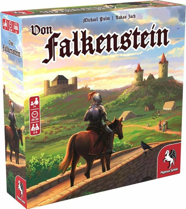 Produktbild Pegasus 51983G - Von Falkenstein, Brettspiel, für 2-6 Spieler, ab 7 Jahren (DE-Ausgabe) (Deutsch)