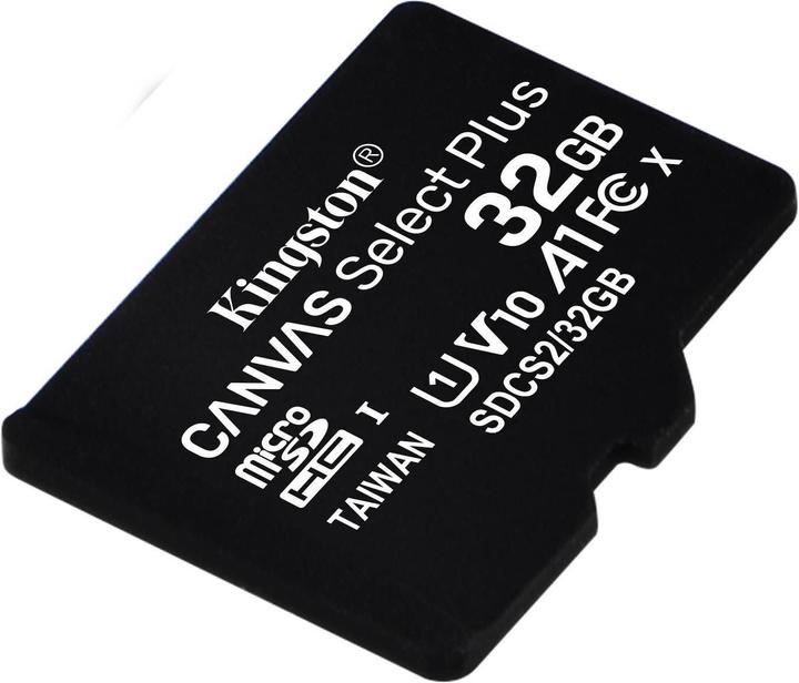 Immagine prodotto Kingston Canvas Select Plus (32 GB, microSDHC, U1, UHS-I)