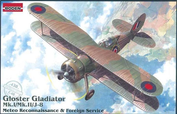 Produktbild Roden Gloster Gladiator Mk.I/Mk.II/J-8 Meteo Reconnaissance