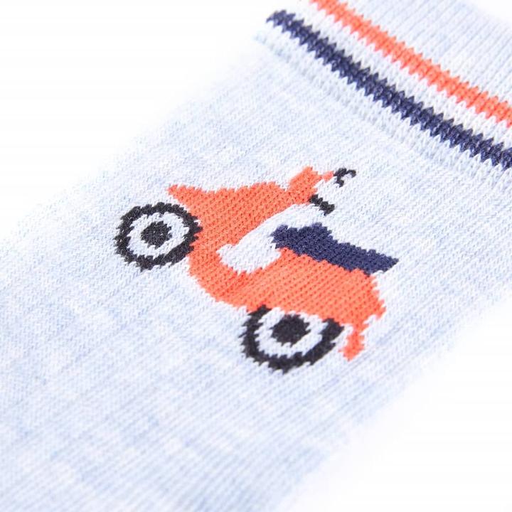 Produktbild VidaXL Kindersocken 5 Paar EU 23-26,Material: 78 % Baumwolle. 20 (5er Pack, 23 - 26)