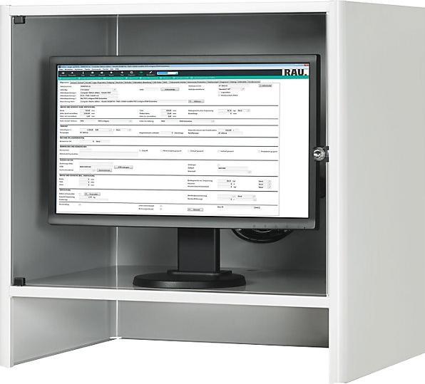 Actual product image RAU Monitor housing with integrated active fan