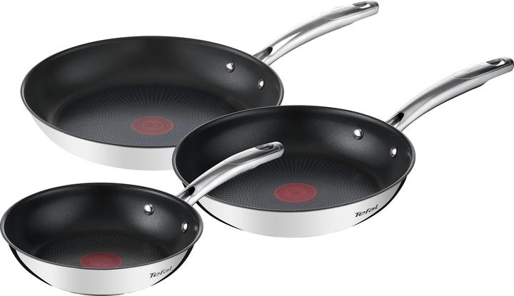 Tefal Duetto Plus (28 cm, Frying pan, Stainless steel)