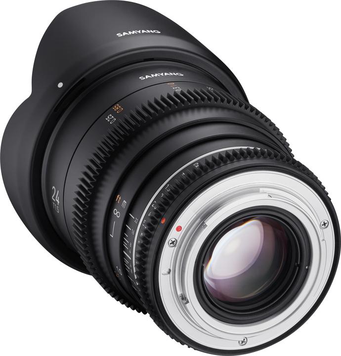 Produktbild Samyang MF 24mm T1,5 VDSLR MK2 Canon EF (Canon EF, Vollformat, APS-C / DX, Micro Four Thirds)