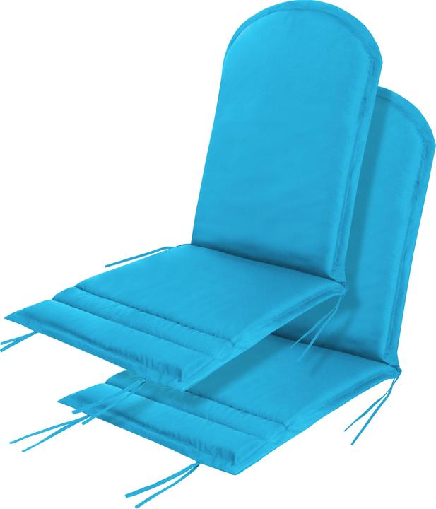Produktbild Aspero 2 x Stuhlauflage für Adirondack Gartenstuhl (140 x 55 x 6 cm)