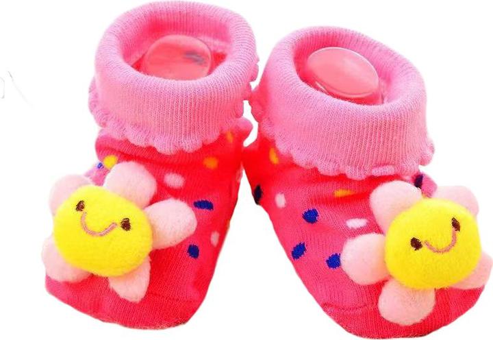 KayBee Baby-Socks Blume Pink (One Size)