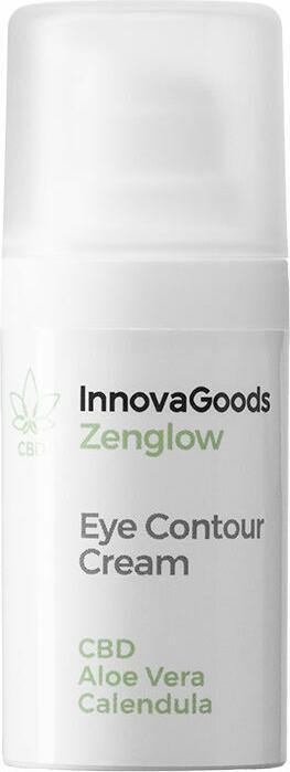 Produktbild InnovaGoods Augenkontur CBD Zenglow 15 ml (Crème, 15 ml, Tag + Nacht)