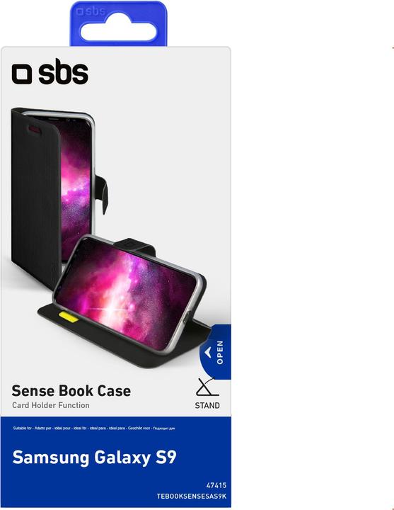 Immagine prodotto SBS Custodia per cellulare Book Sense per Samsung Galaxy S9 (Samsung Galaxy S9)