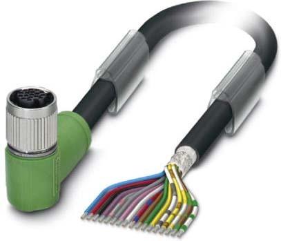 Produktbild Phoenix Contact 1430323 Sensor-/Aktuatorkabel 1,5 m Schwarz