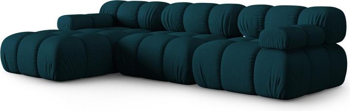 Image du produit Micadoni Canapé D'Angle Gauche Modulaire, "Bellis", 4 Places, 282x155x70Fabriqué en Europe (Canapé d'angle)