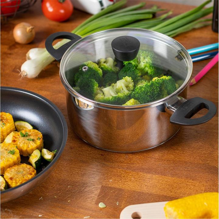 Actual product image Kuhn Rikon Classic (18 cm, Pot, Stainless steel)