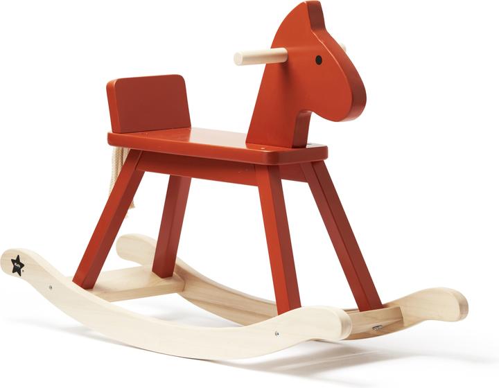 Produktbild Kids Concept Schaukelpferd orange-rot Carl Larsson