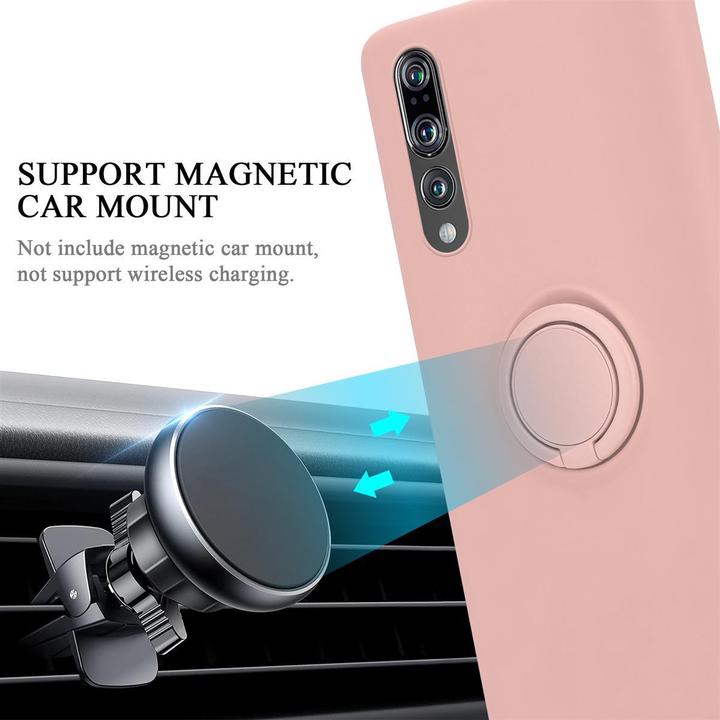 Actual product image Cadorabo TPU Liquid Ring Silicone Case Cover (Huawei P20 Pro, Huawei P20 Plus)