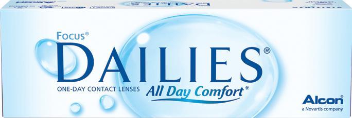 Produktbild Dailies All Day Comfort, sphärisch (90 Stück, Tageslinse, Sphärisch)