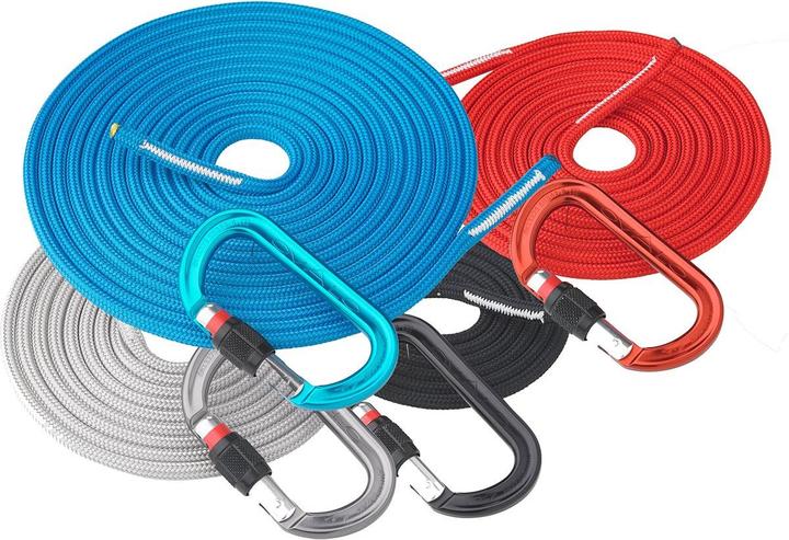 Actual product image AustriAlpin Dyna.with rope & carabiner (12.80 m)