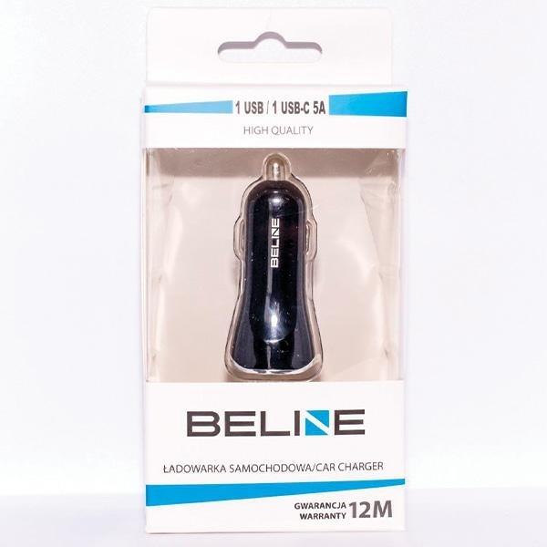 Immagine prodotto Beline ragazzo. sam. 1xUSB i 1xUSBC 5A 30W czarnyblack solo testa