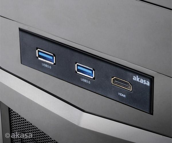 Actual product image Akasa AK-ICR-30 Hard Drive Backplane (3.5 inch) Carrier Panel