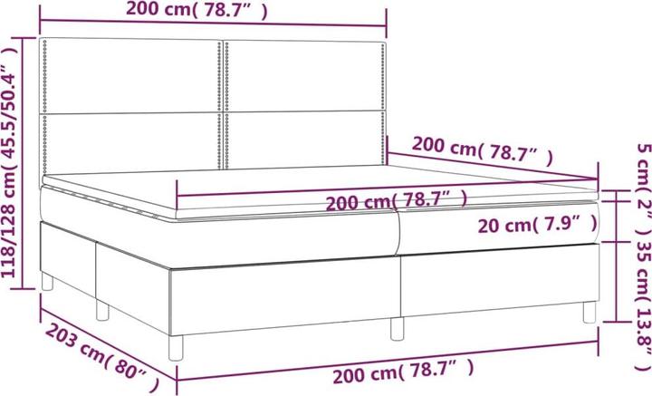 Produktbild VidaXL Insa (100 x 200 cm, 200 x 200 cm)